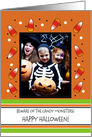 Halloween Candy Monsters - Photo Card