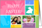 Pastel Easter Floral - Photo Card