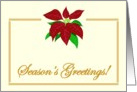 Season’s Greetings card