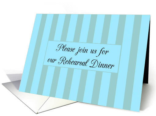 Rehearsal Dinner card (114299)