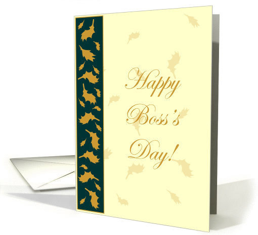 Happy Boss's Day card (175432)