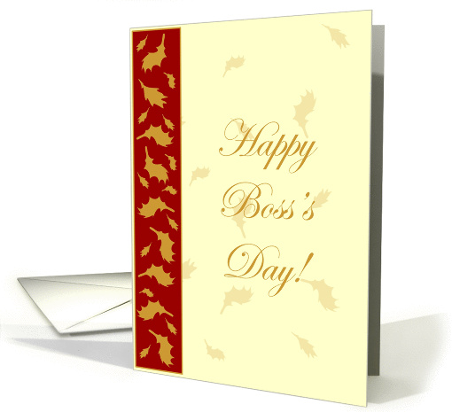 Happy Boss's Day card (175440)