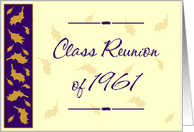 Class Reunion - 1961 card
