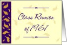 Class Reunion - 1961 card