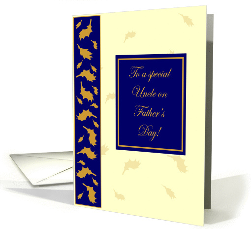 Happy Father's Day - Uncle card (202048)