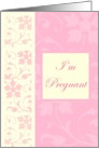 I’m Pregnant card