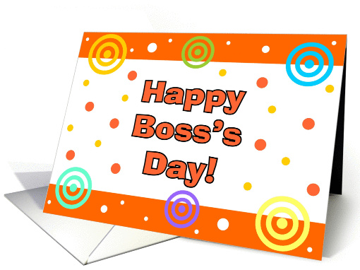 Happy Boss's Day! card (241015)
