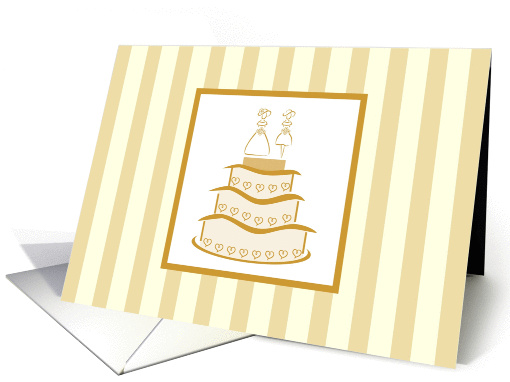 Wedding - Lesbian card (264871)