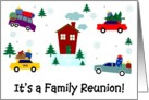 Invitation - Christmas Family Reunion card