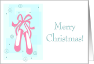 Christmas - Ballerina card
