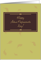 Happy Administration Professionals Day card