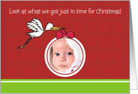 Just in Time for Christmas - Photo Card