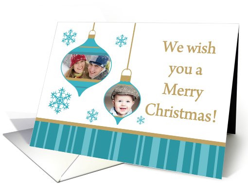 Christmas Ornaments - Photo card (856683)