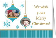 Christmas Ornaments - Photo Card