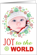 Joy to the World- Photo Card