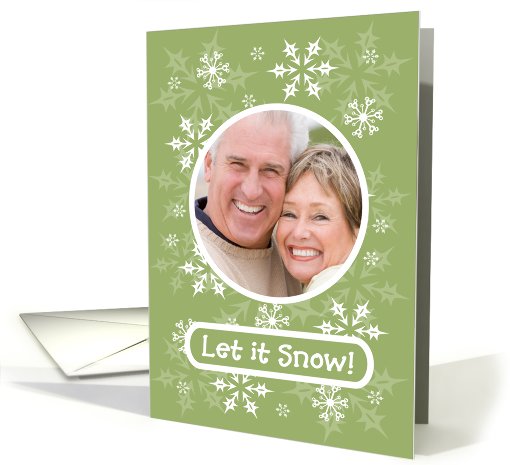 Let it Snow Frame 1- Photo card (858542)