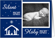 Silent Night - Photo Card