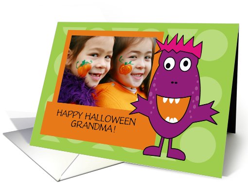 Happy Halloween Grandma - Photo card (861577)