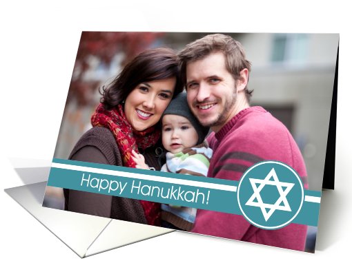 Happy Hanukkah - Full Bleed Photo card (862645)