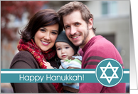 Happy Hanukkah - Full Bleed Photo Card