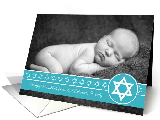 Happy Hanukkah - Full Bleed Photo card (862647)