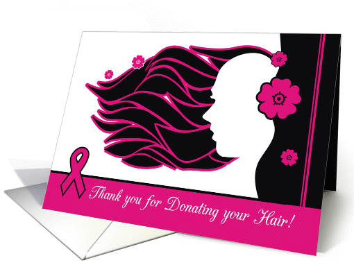 Hair Donation - Thank You card (879076)