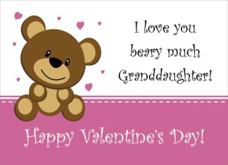 Bear Valentine -...