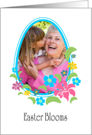 Easter Blooms Frame - Photo Card