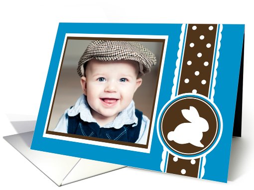 Blue Easter - Photo card (904184)
