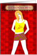Can’t Take My Eyes Off You card