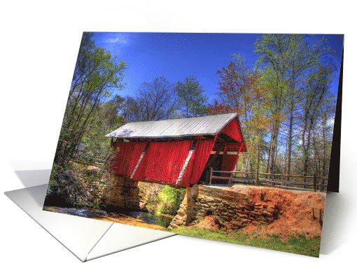 Campbell's Covered Bridge, South Carolina card (1502368)