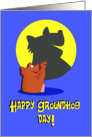 Groundhog Day Shadow Theater - Humor card