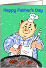 King of the Grill - Father’s Day Humor card