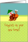 Hermit Crab Congratulations New Home card