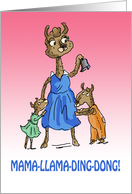 Mother's Day Llama...