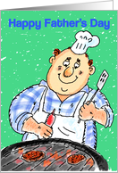 King of the Grill - Father’s Day Humor card