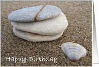 Happy Birthday Seashore card