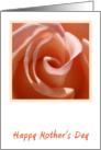 Peach Rose Mother’s Day card