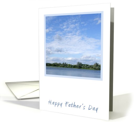 Lake Father's Day card (789686)