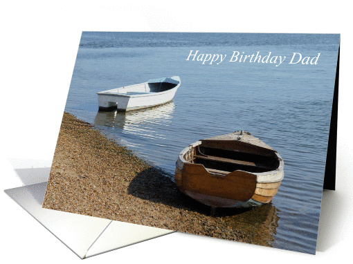 Rowing Boats Birthday for Dad card (876404)
