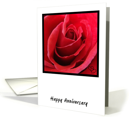 Red Rose Anniversary card (893943)