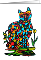 Jazz Cat card