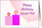 Birthday Wishes Secret pal card