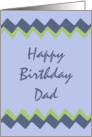 Happy Birthday Dad card