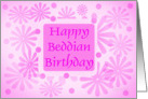 Daisy Beddian Birthday card