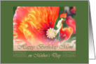 Happy Birthday mom Mother’s Day Poppy card