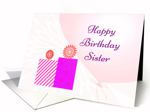 Birthday Wishes Sister card (1148376)