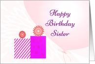 Birthday Wishes Sister card