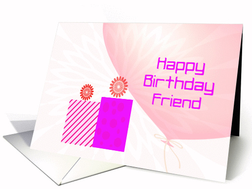 Birthday Wishes Friend card (1148382)