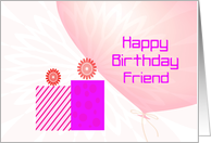 Birthday Wishes Friend card